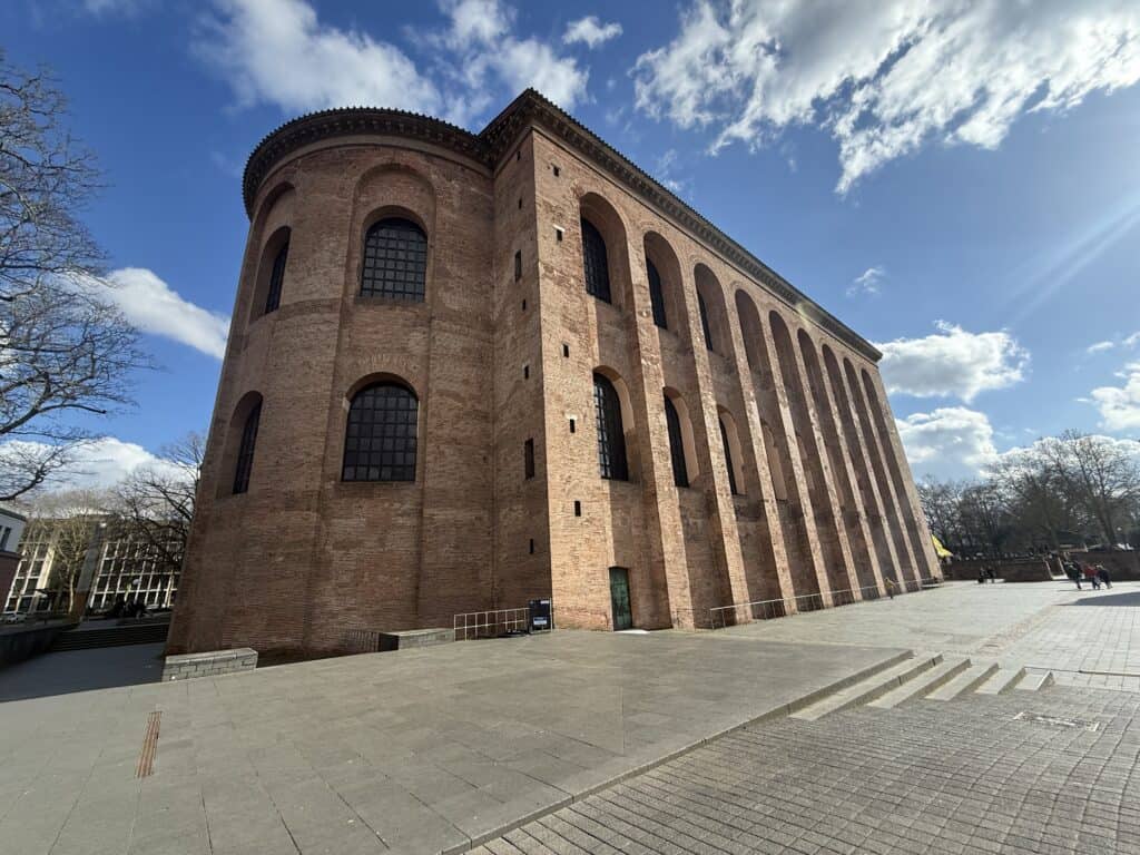 11 Best Things to Do in Trier, Germany’s Oldest City 29 The brick exterior of the Basilica of Constantine
