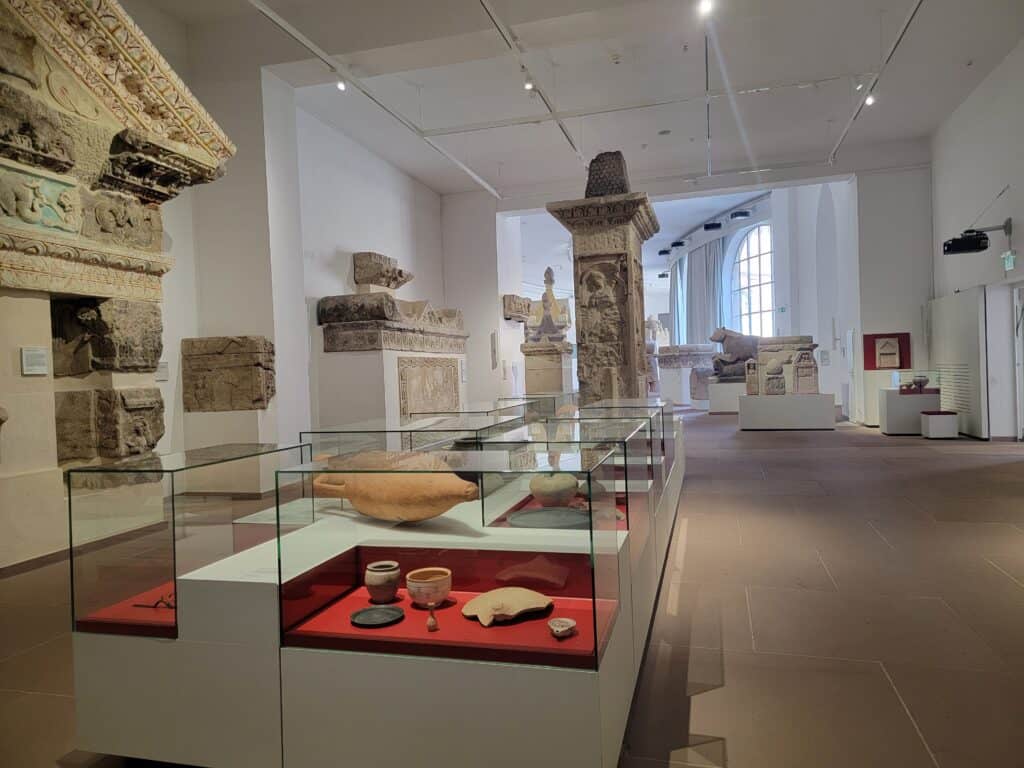 A gallery of Roman artifacts Rheinische Landesmuseum Trier