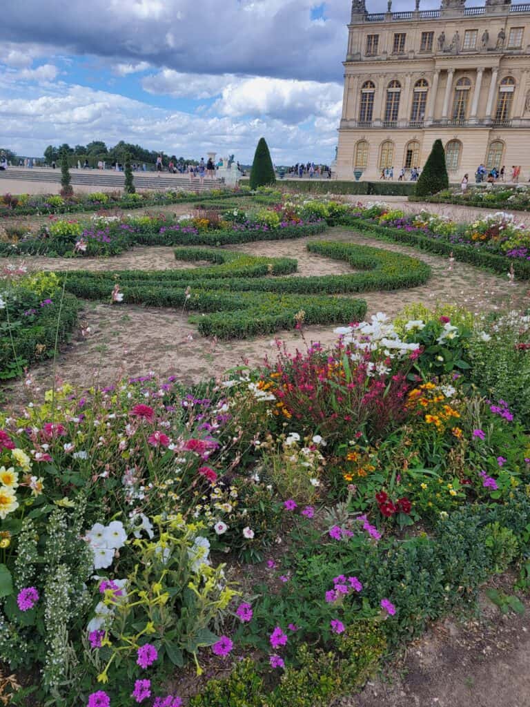 Blooming gardens at Versailles