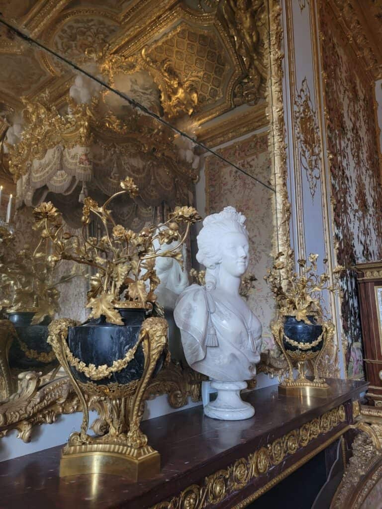 Bust of Marie Antoinette in Versailles