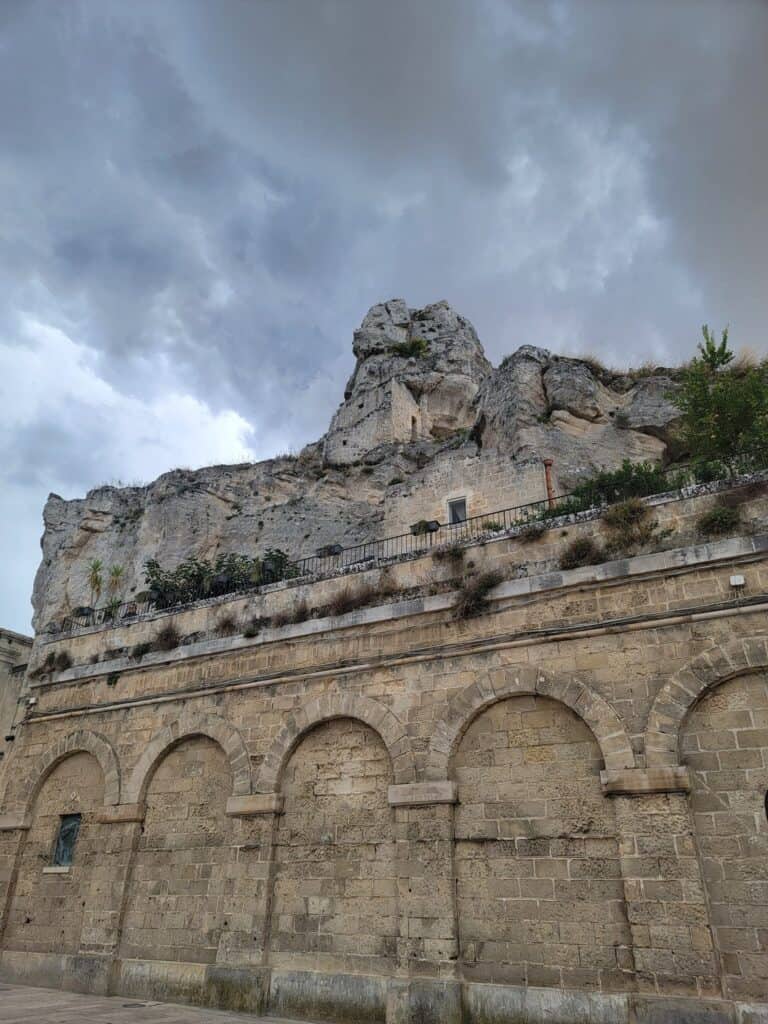 The Rock Church in Matera Italy