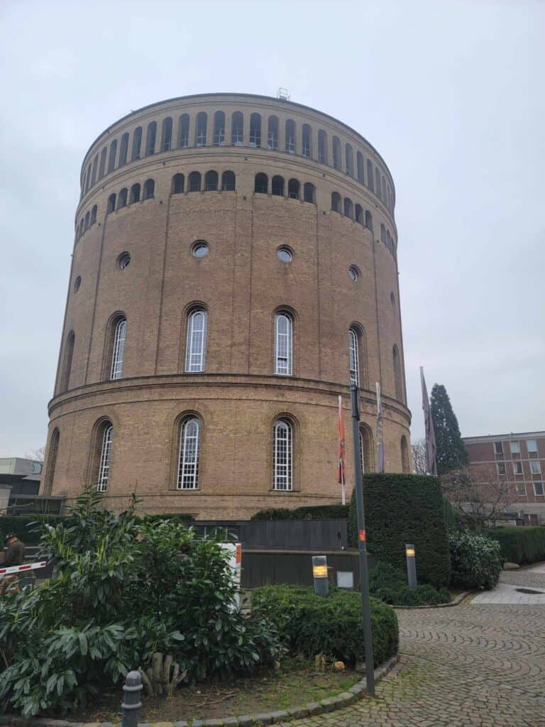 Wasserturm Hotel in Cologne by day