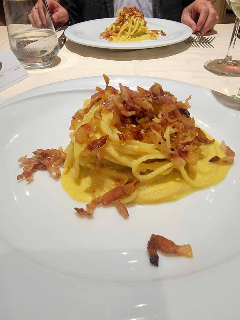 Pasta carbonara