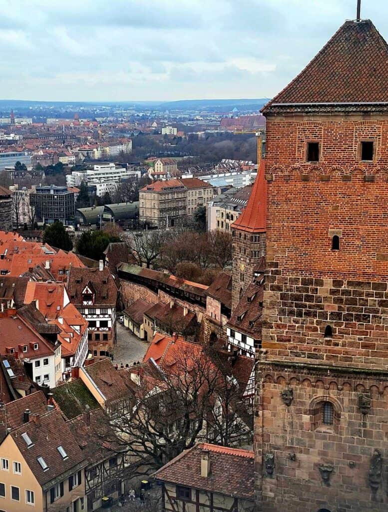 View of Nuremberg from the tower