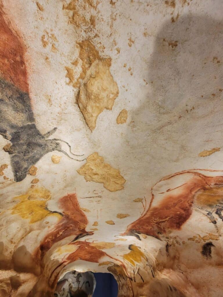 Best 2 Day Dordogne Prehistory Itinerary: What to See & Do 17 Lausaux4 cave ceiling