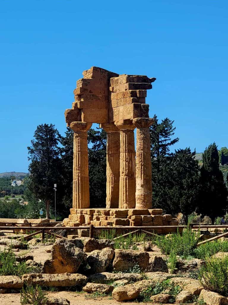 Temple of Dioscuri in the Valley of the Temples