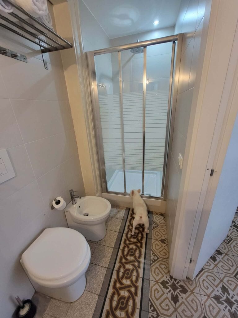 Bathroom at C'era Una Volta