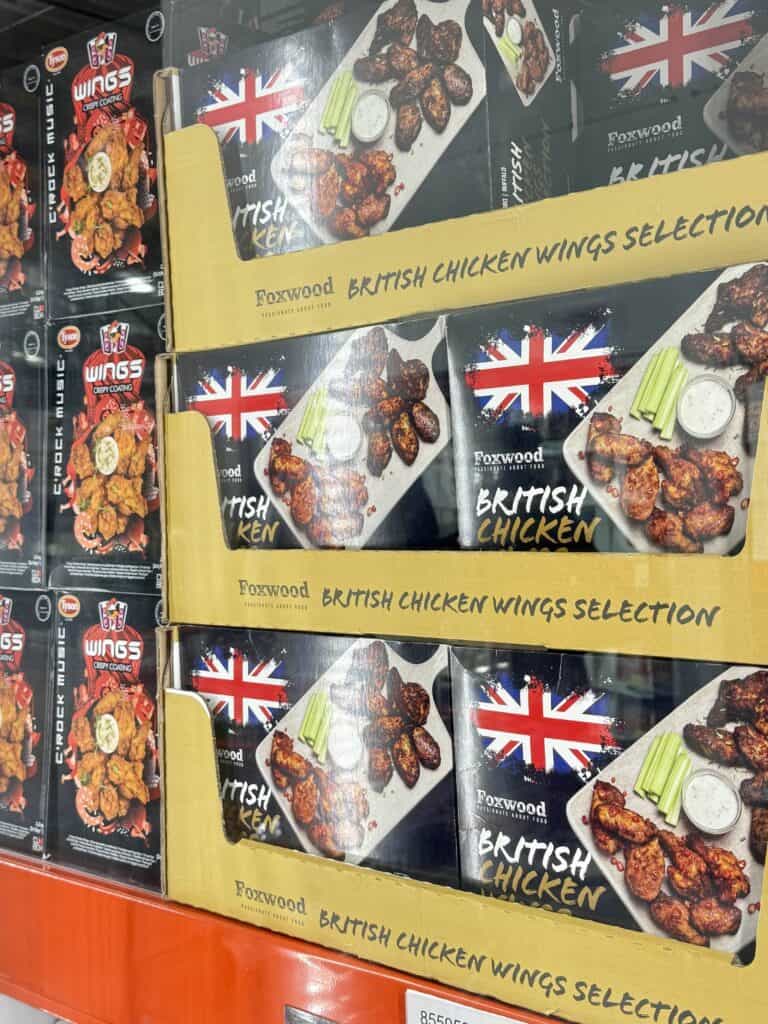 Chicken wings in Costco in Mulhouse