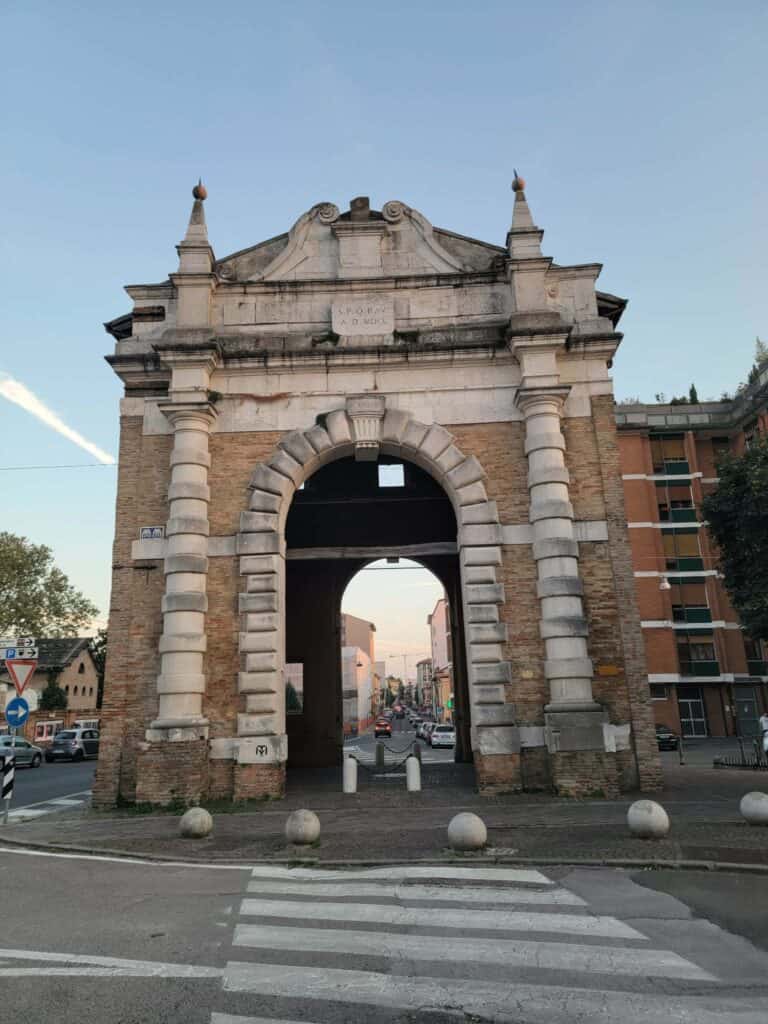 Porta Serrata in Ravenna Italy