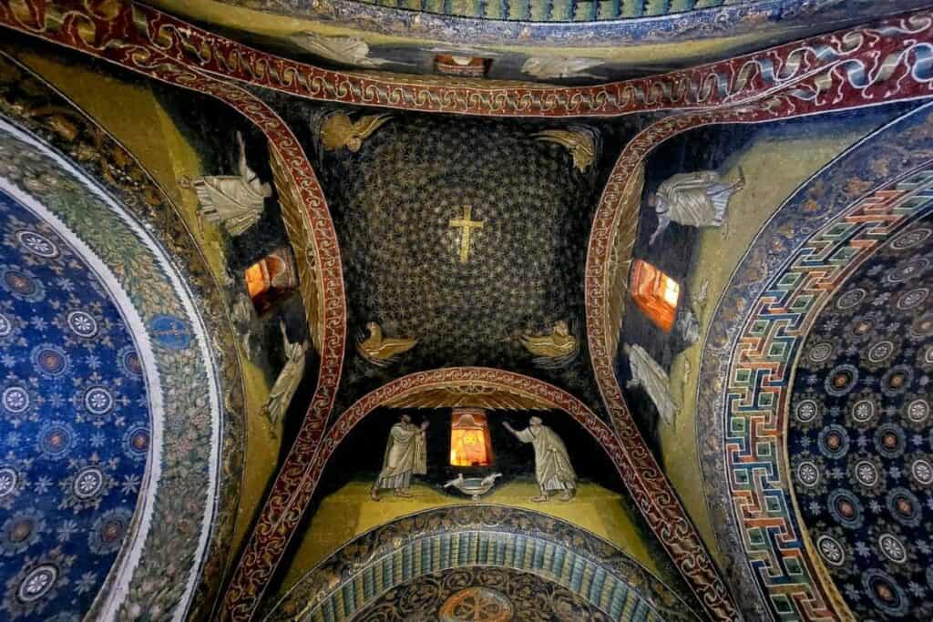 Mosaic in Ravenna Italy