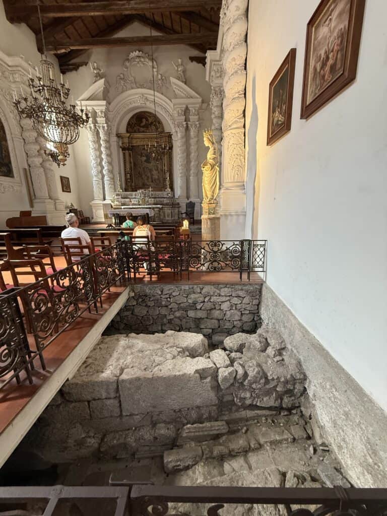 Church of Santa Caterina foundations