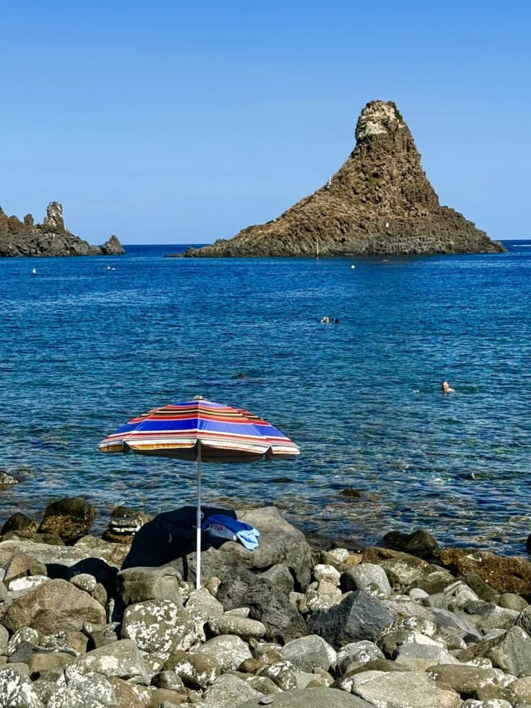 Cyclops rocks Sicily