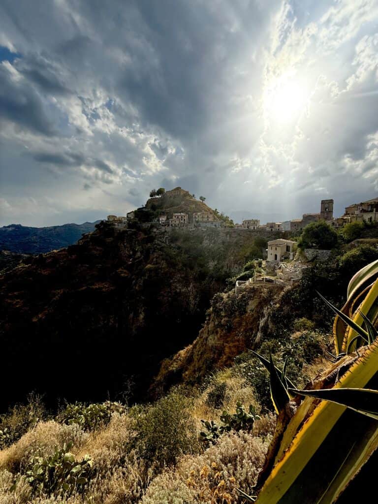 Hilltop in Savoca Sicily