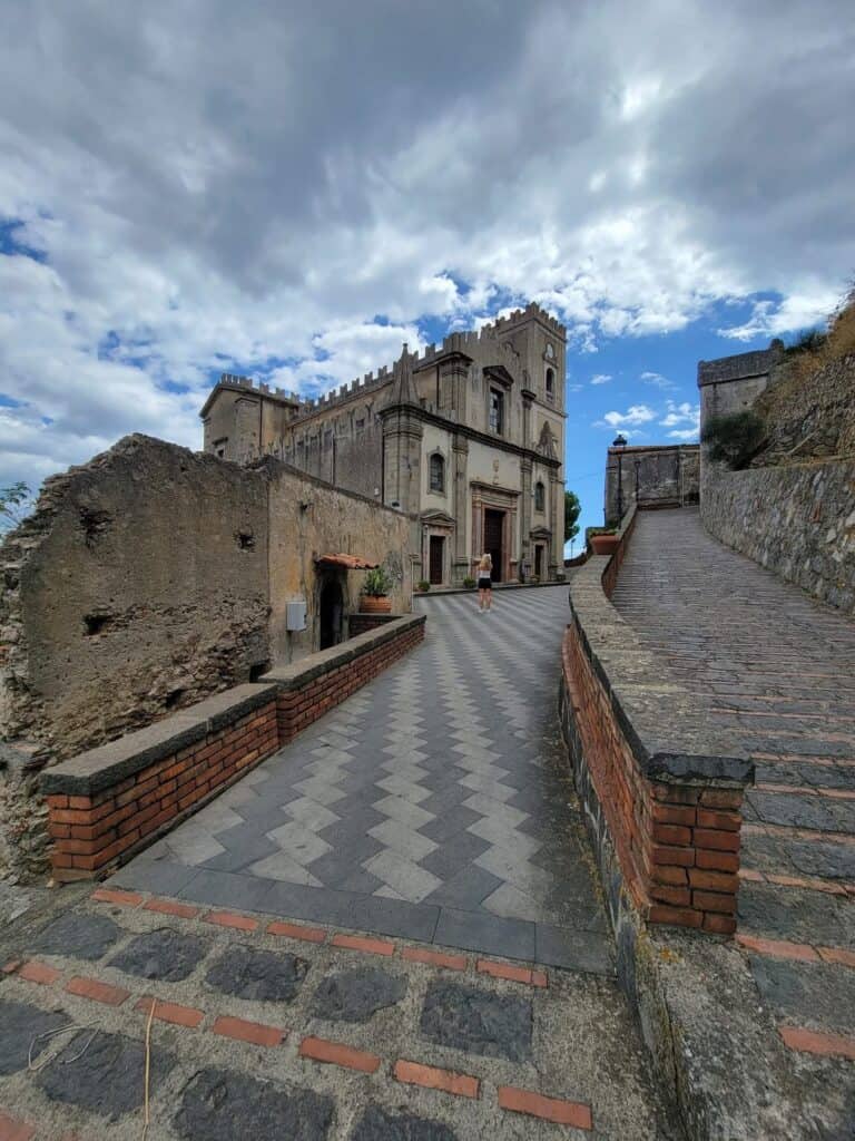 A church in Savoca Sicily