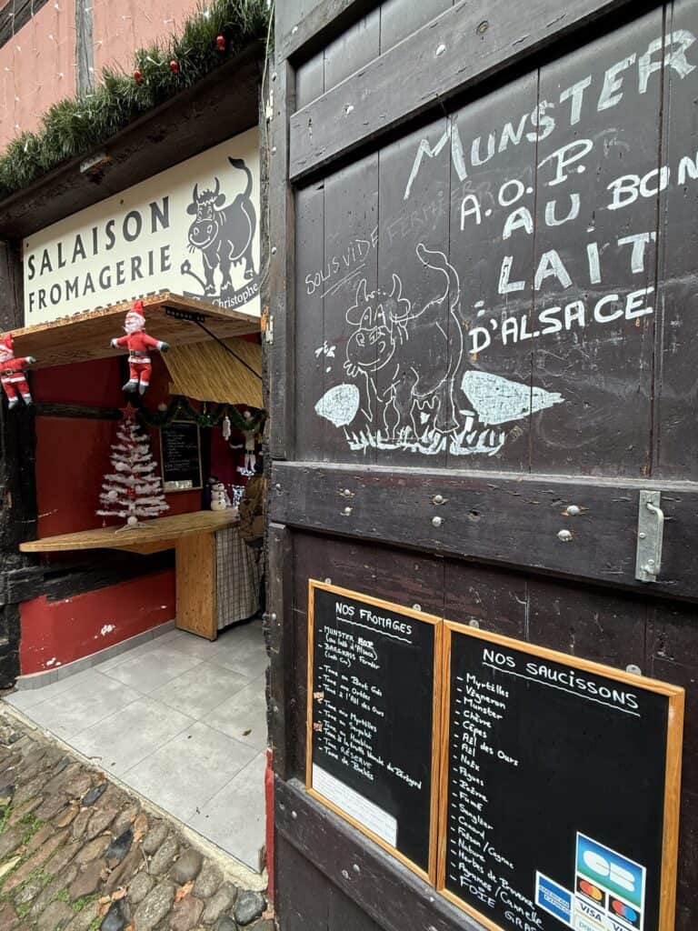 Eguisheim Christmas Market 2026: The Most Beautiful Village in Alsace Delivers 13 Fromagerie with Munster cheese in Eguisheim