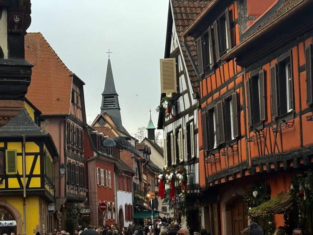Kaysersberg Christmas Market 2026: Alsace's Most Underrated Hidden Gem 2 Kaysersberg's half-timbered buildings