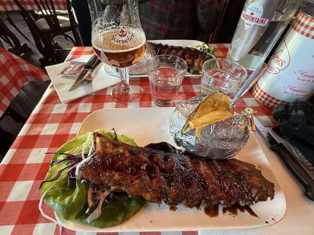 Ghent Christmas Market 2026: Belgium's Best Kept Secret 19 Endless ribs at Amadeus Ghent