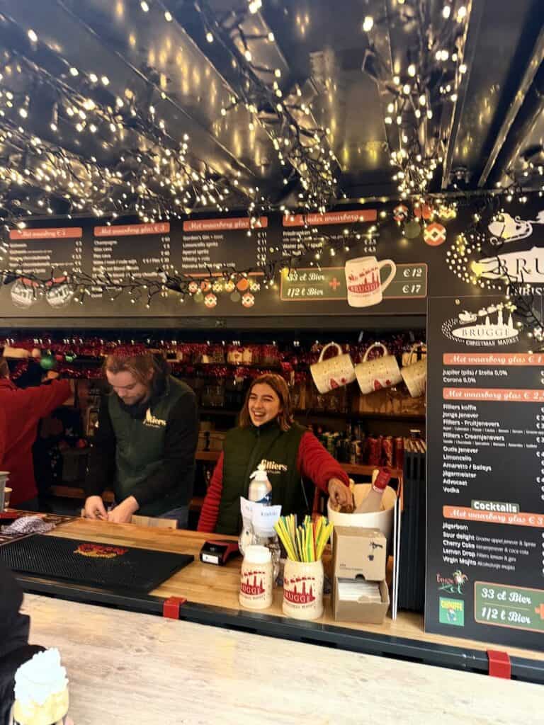 Bruges Christmas Market 2026: Winter Glow, Waffles & an Actual Michelangelo 5 Huge mugs at the Bruges Christmas market