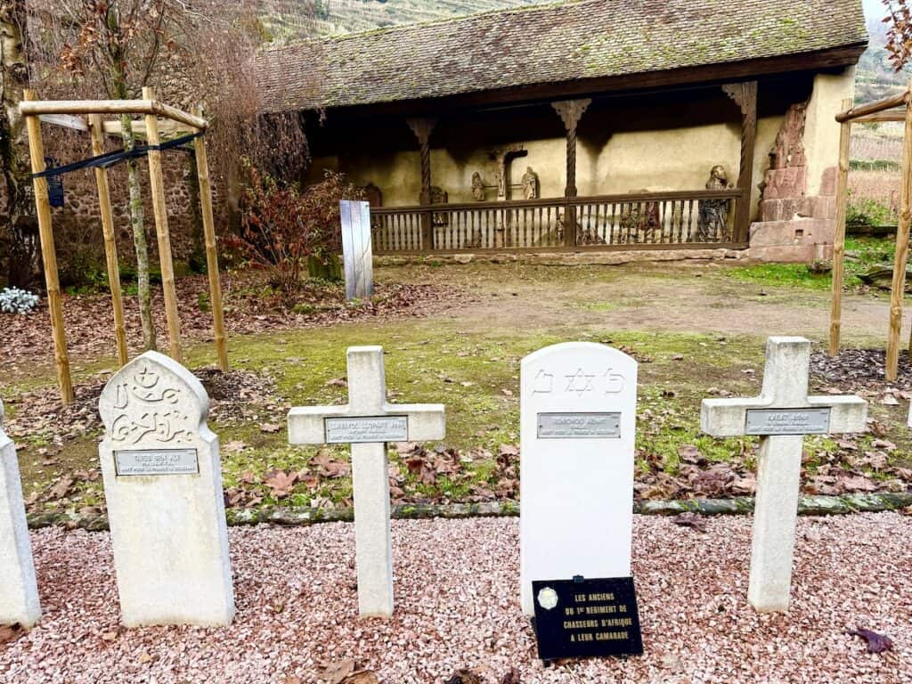 Kaysersberg Christmas Market 2026: Alsace's Most Underrated Hidden Gem 9 Courtyard memorial in Kaysersberg