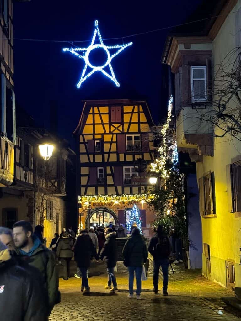 Riquewihr Christmas Market 2026: The Most Medieval Market in Alsace 3 Riquewihr Christmas market at night