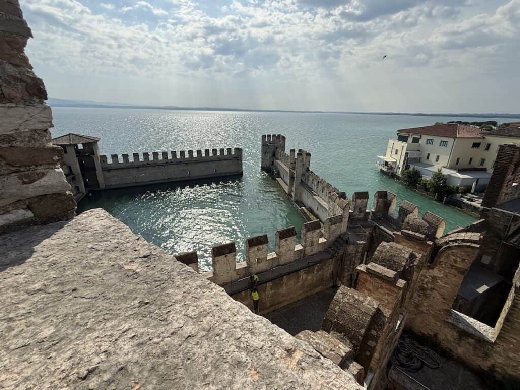 Lake Garda from Verona: Why Sirmione is the Best Day Trip 3 View of Rocca Scaligera's harbor in Sirmione