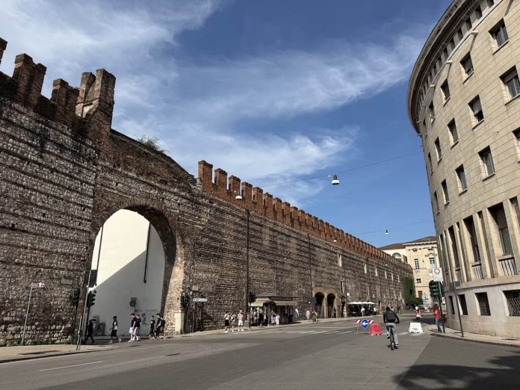 Things to Do in Verona: A 4-Day Guide Beyond Romeo and Juliet 15 Medieval walls in Piazza Bra in Verona Italy