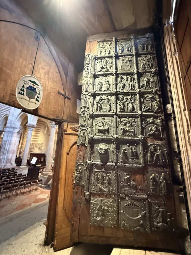 Things to Do in Verona: A 4-Day Guide Beyond Romeo and Juliet 13 Bronze doors in the church of San Zeno in Verona Italy