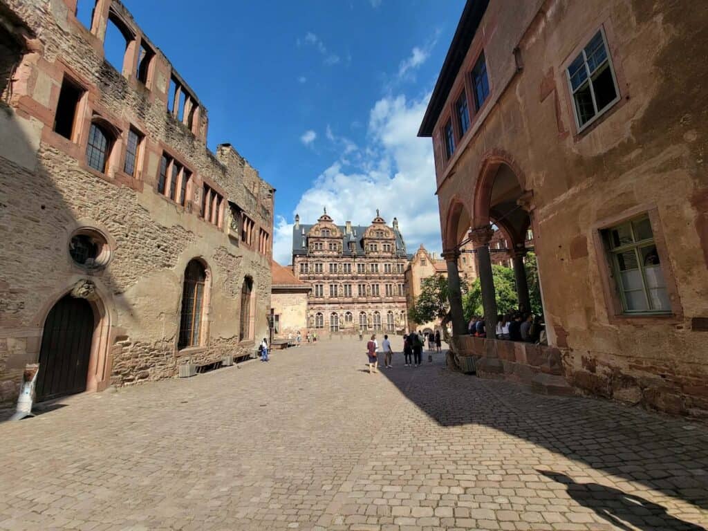 Heidelberg Castle Parking and Tickets: What to Know Before You Go 7 Heidelberg Castle courtyard