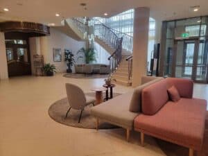 Where to Stay in Poznan: Best Picks for Every Traveler in 2026 1 sheraton poznan lobby