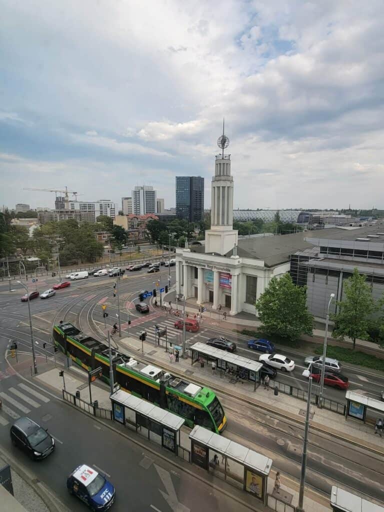 Where to Stay in Poznan: Best Picks for Every Traveler in 2026 3 View of the Lego Museum from the Poznan Sheraton