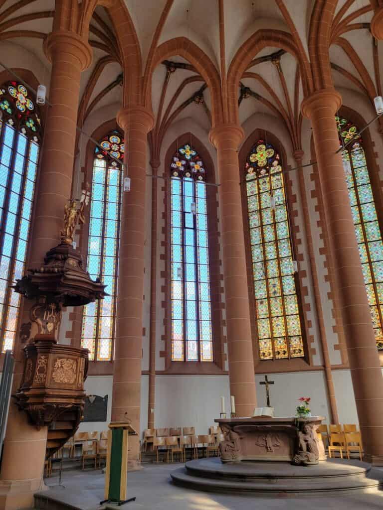One Day in Heidelberg: A Foolproof Itinerary 12 Interior of the Church of the Holy Spirit in Heidelberg Germany