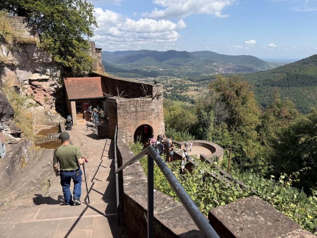 Burg Trifels: Is it Worth the Climb? 18 Heading down from Burg Trifels